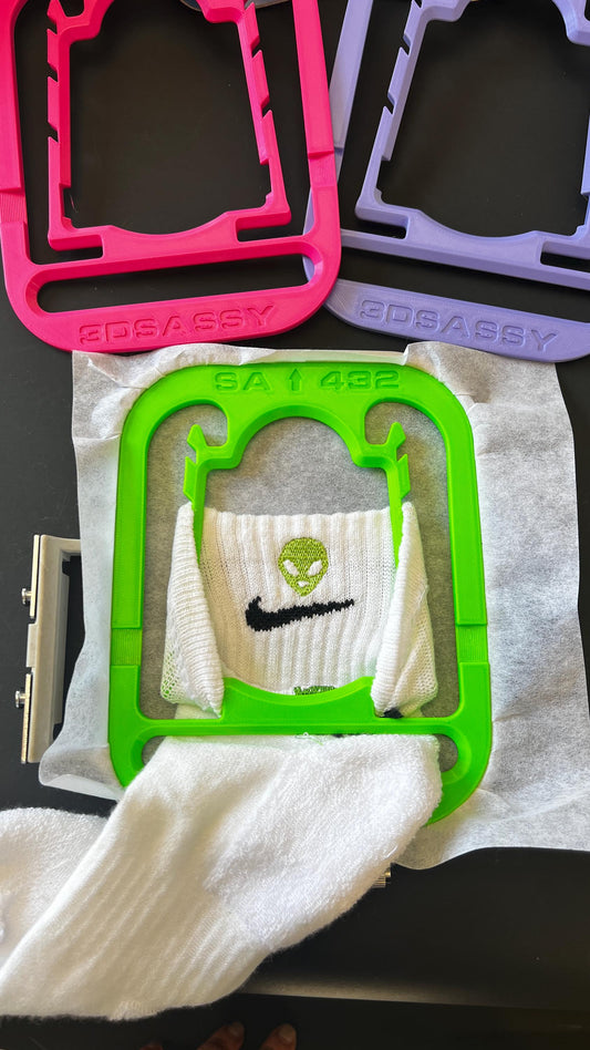 Brother Sock Hoop Insert For 4"X4 Fits SA443 Brother & Babylock Embroidery Designs Custom Socks Embroidery Tool Custom Socks Gloves